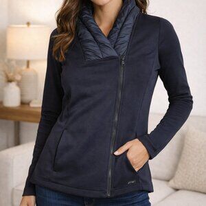 Levelwear Verve Women’s black long sleeved top or jacket, Sz med, golf, tennis